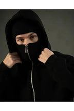 Balaclava Ninja Hoodie in Black